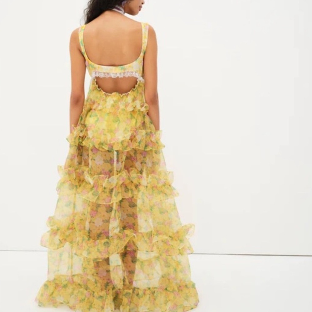 FOR LOVE & LEMONS Vikki Maxi Floral Dress - Picture 3 of 5